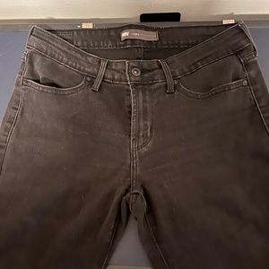 LEVIS Mid-Rise Denim Legging